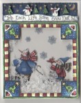 Snowman Shaker Card