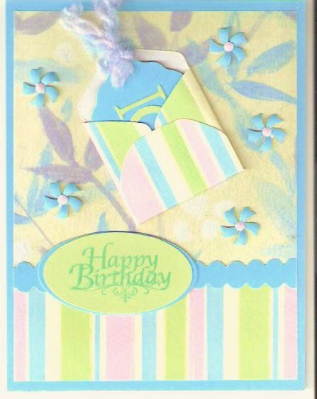 Birthday Card With Tag