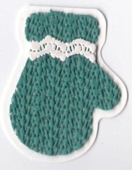 Mitten gift tag