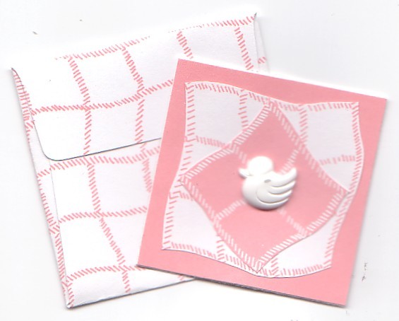 Baby Shower Gift Card