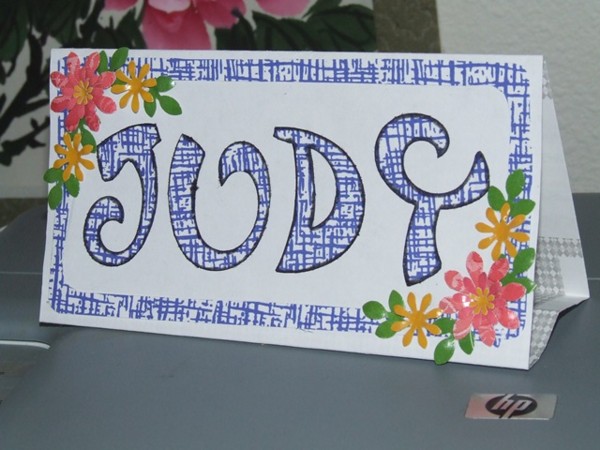 Envelope Place Card