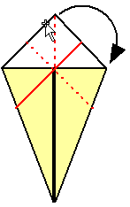 tile folding illustration