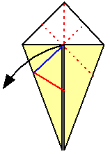 tile folding illustration